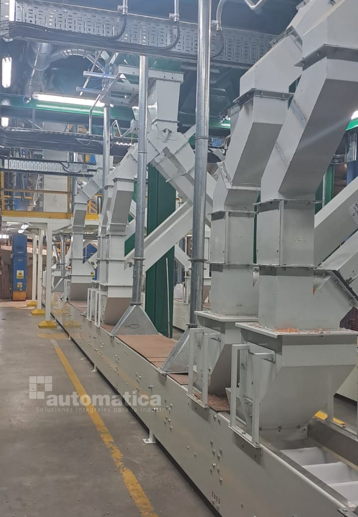 Proceso industrial automatizado