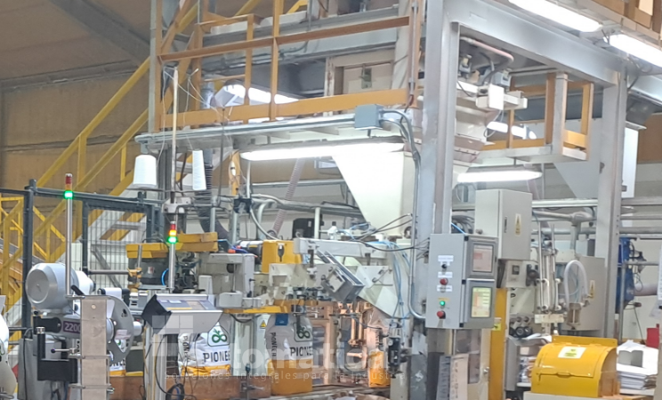 Sistema industrial con datos de produccion